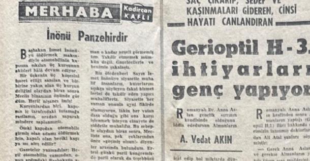 İnönü panzehirdir